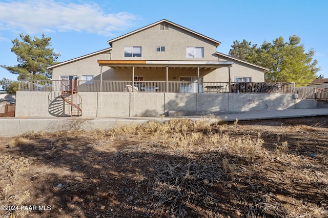 view of back of house