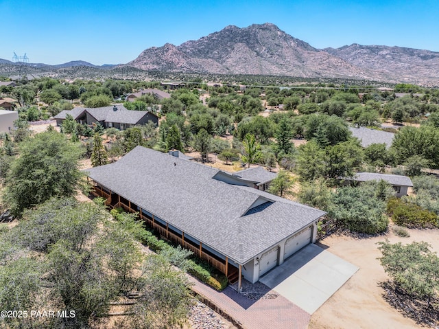 2785 W Bard Ranch Rd, Prescott, AZ 86305 - aerial view of a mountain backdrop