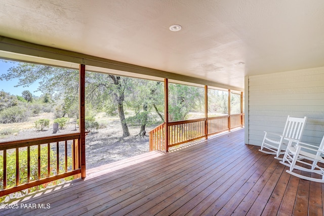 2785 W Bard Ranch Rd, Prescott, AZ 86305 - view of wooden deck