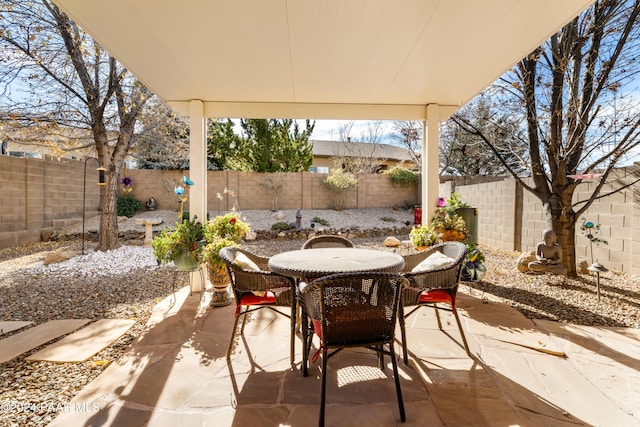 view of patio / terrace