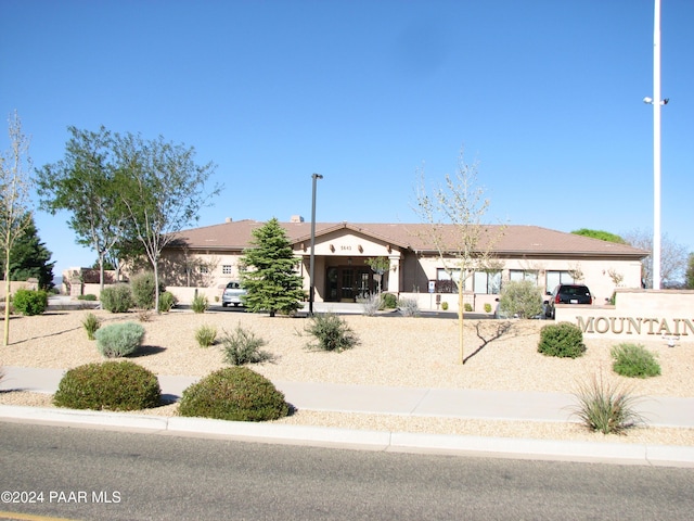 view of ranch-style house