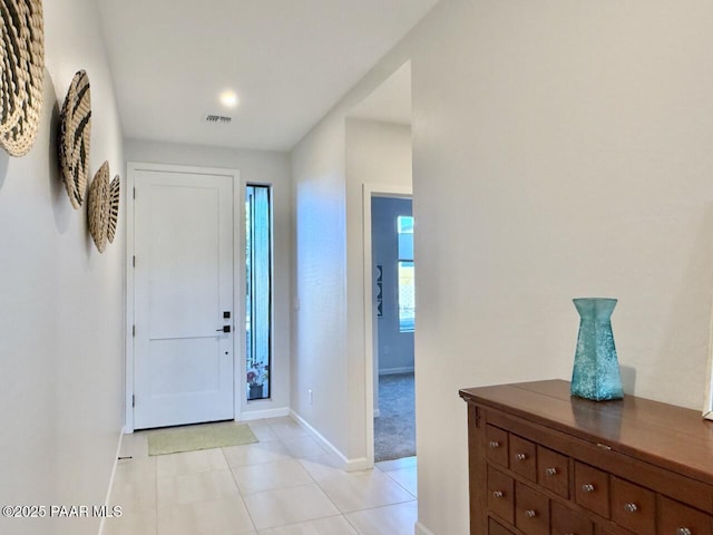 5744 E Killen Loop, Prescott Valley, AZ 86314 - foyer featuring baseboards and light tile patterned floors
