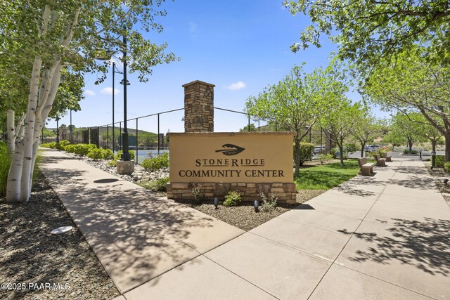 1109 N Half Hitch Rd, Prescott Valley, AZ 86314 - view of community sign