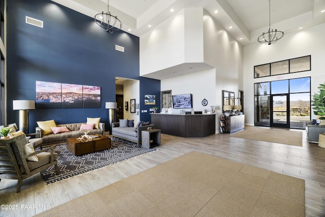 3280 Stone Cliff Ct, Prescott, AZ 86301 - building lobby featuring a high ceiling and recessed lighting
