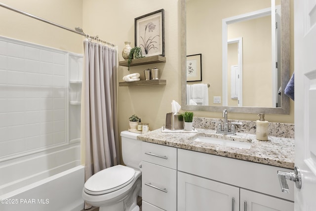 24757 N 175th Dr, Surprise, AZ 85387 - full bathroom featuring vanity and shower / bath combo