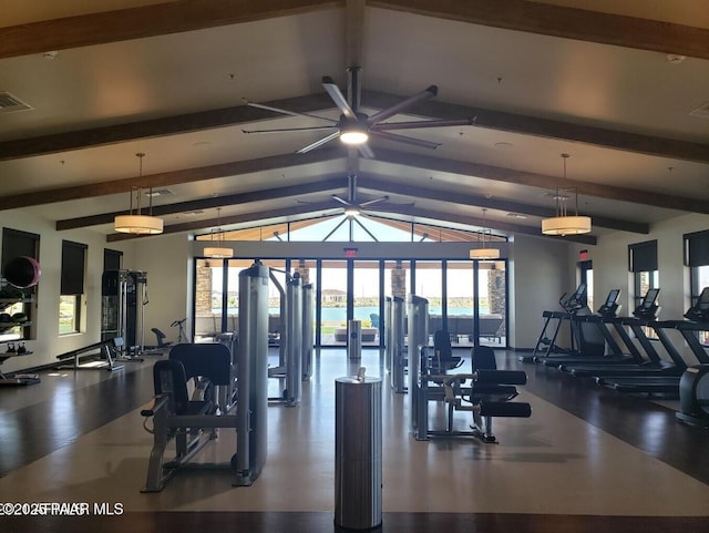 24757 N 175th Dr, Surprise, AZ 85387 - workout area with ceiling fan