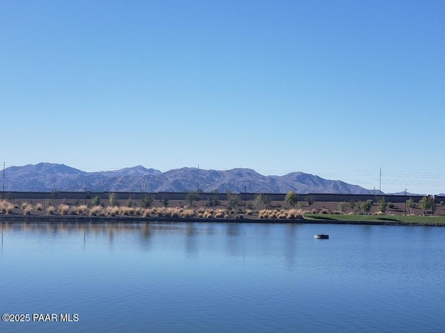 24757 N 175th Dr, Surprise, AZ 85387 - water view featuring a mountainous background