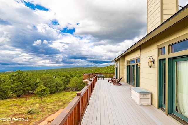 2667 N Overlook Dr, Williams, AZ 86046 - view of deck