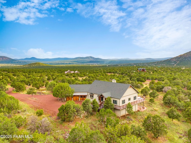 2667 N Overlook Dr, Williams, AZ 86046 - mountain view featuring a forest