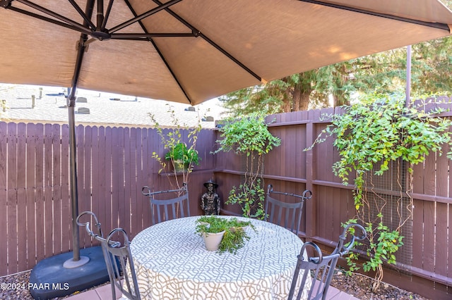 1665 Quail Run, Prescott, AZ 86303 - view of patio