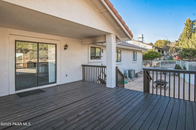 739 Yavapai Hills Dr, Prescott, AZ 86301 - view of wooden terrace