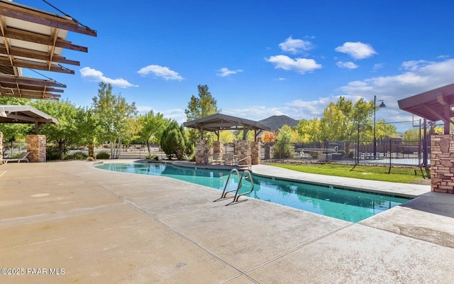 7409 Weaver Way, Prescott Valley, AZ 86314 - view of swimming pool with a patio area