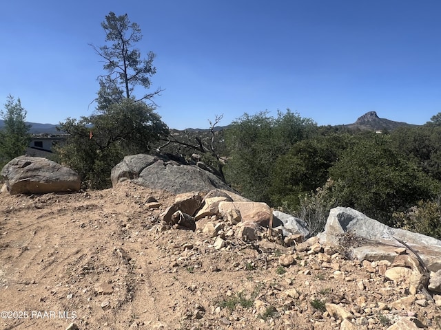 1940 W Rock Castle Dr, Prescott, AZ 86305 - view of undeveloped land featuring a mountain backdrop