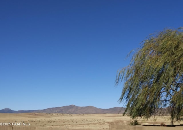 view of mountain feature