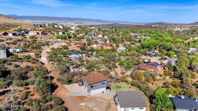 1841 N Jade Cir, Prescott, AZ 86301 - aerial perspective of suburban area with a mountain backdrop