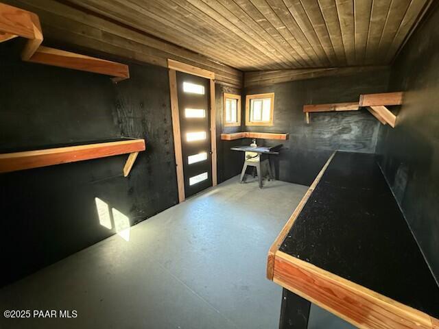 1841 N Jade Cir, Prescott, AZ 86301 - bar with concrete flooring and wood ceiling