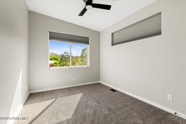 1841 N Jade Cir, Prescott, AZ 86301 - unfurnished room featuring carpet floors, ceiling fan, and baseboards