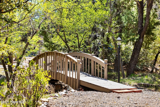 view of deck