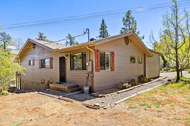 view of front of house