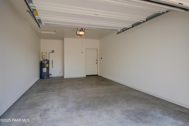 8346 Florentine Rd, Prescott Valley, AZ 86314 - garage with electric water heater and a garage door opener