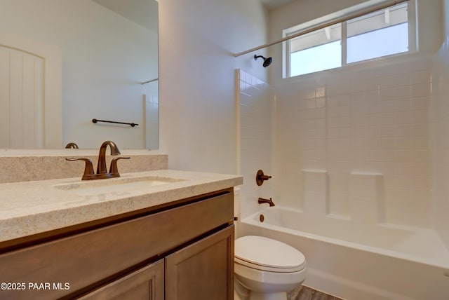 8346 Florentine Rd, Prescott Valley, AZ 86314 - bathroom with vanity and shower / bathtub combination