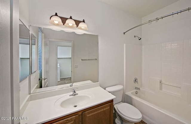 7461 N Windy Walk Way, Prescott Valley, AZ 86315 - bathroom with tub / shower combination and vanity