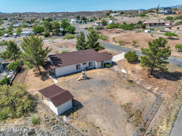 20100 E Mesa Verde Rd, Mayer, AZ 86333 - aerial view of residential area with mountains