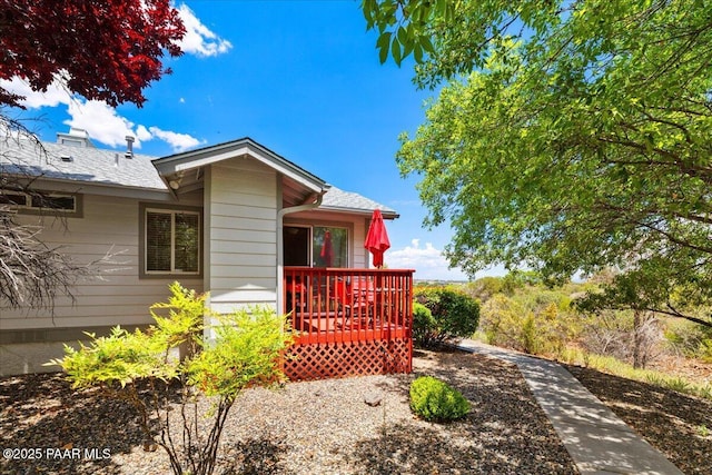 3050 Smokey Rd Unit 20D, Prescott, AZ 86301 - view of front facade featuring a deck