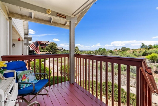 3050 Smokey Rd Unit 20D, Prescott, AZ 86301 - view of wooden deck