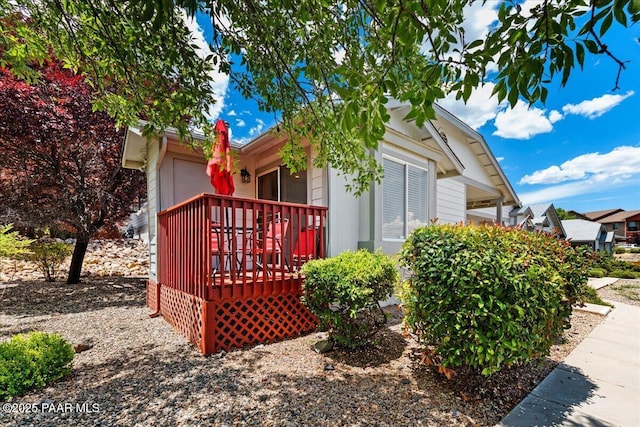 3050 Smokey Rd Unit 20D, Prescott, AZ 86301 - view of front facade featuring a deck
