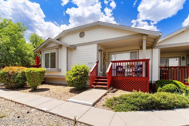 3050 Smokey Rd Unit 20D, Prescott, AZ 86301 - view of front of house featuring covered porch