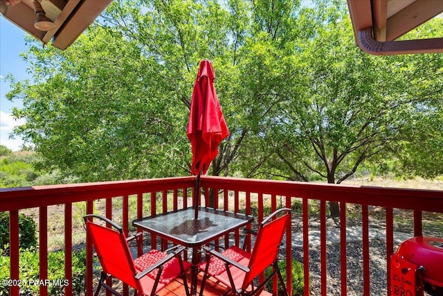 3050 Smokey Rd Unit 20D, Prescott, AZ 86301 - deck featuring outdoor dining space