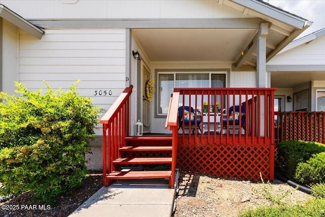 3050 Smokey Rd Unit 20D, Prescott, AZ 86301 - view of exterior entry with a porch