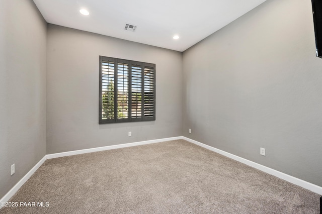 848 Royal Tulips St, Prescott, AZ 86301 - unfurnished room featuring carpet flooring, baseboards, and recessed lighting