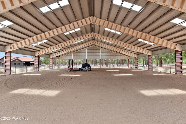 8222 N Spring Valley Rd, Parks, AZ 86018 - view of car parking with a covered structure and a carport