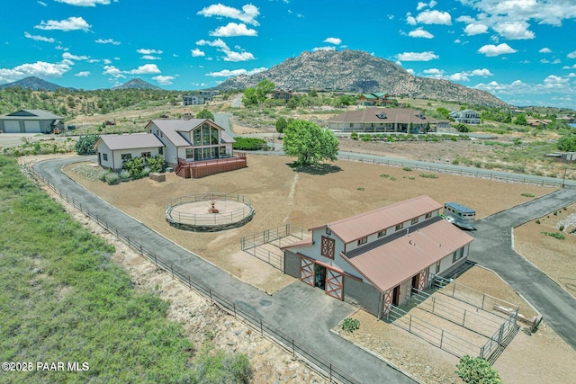 6310 N Michele Ln, Prescott, AZ 86305 - view from above of property with mountains