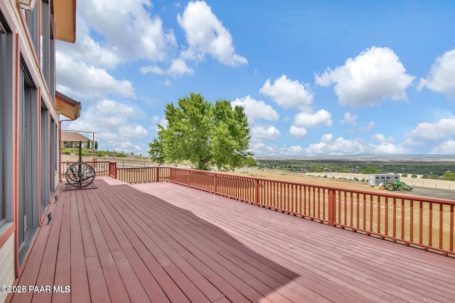 6310 N Michele Ln, Prescott, AZ 86305 - view of wooden terrace