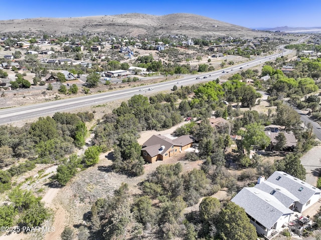 1135 N Rose Quartz Dr, Prescott, AZ 86303 - aerial perspective of suburban area with mountains