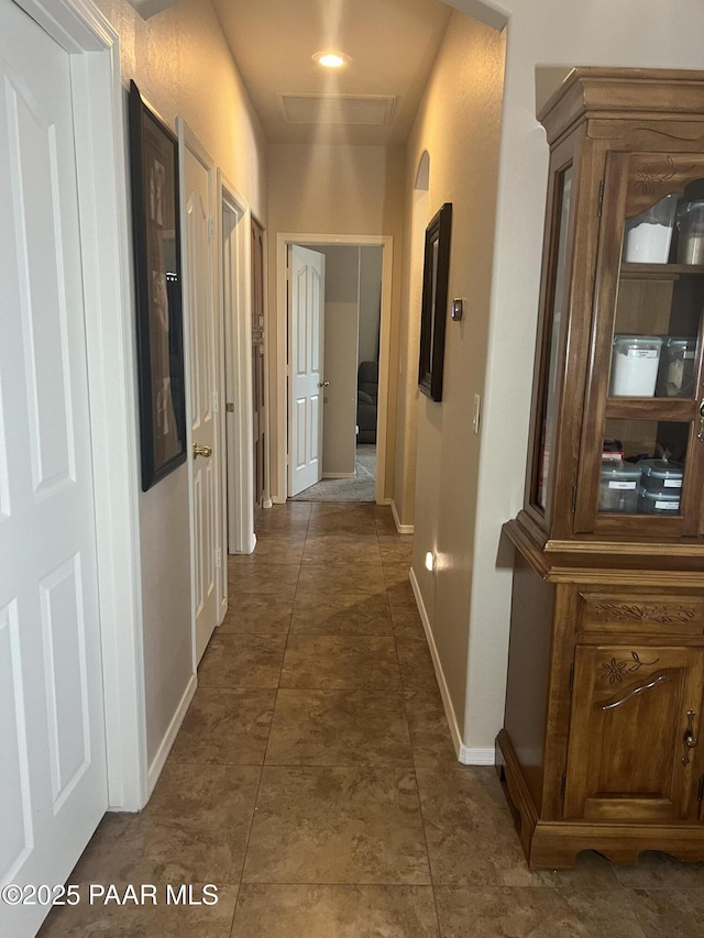 5626 N Ardmore Ave, Prescott Valley, AZ 86315 - corridor with baseboards and tile patterned floors