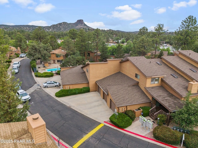 217 Creekside Cir Unit 16G, Prescott, AZ 86303 - view from above of property featuring a mountainous background