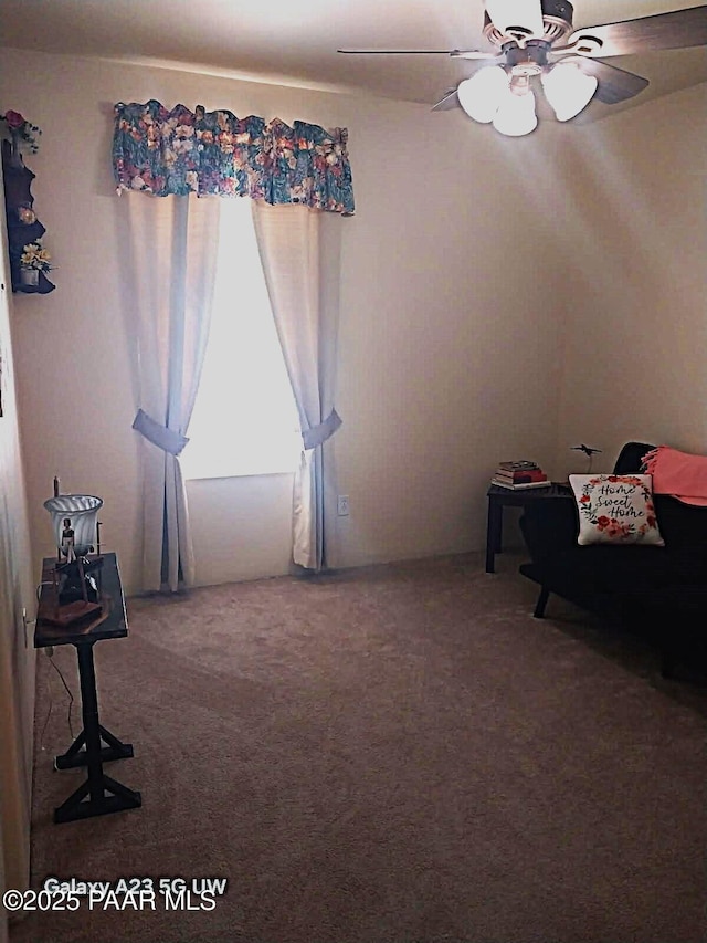 4581 E Joan Dr, Prescott, AZ 86301 - interior space featuring a ceiling fan
