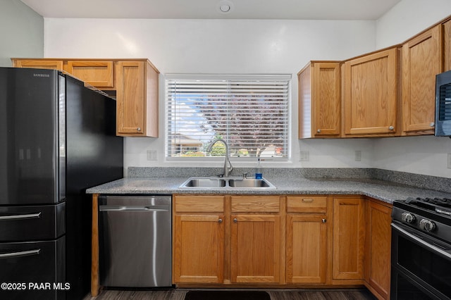 kitchen featuring sink and stainless steel appliances