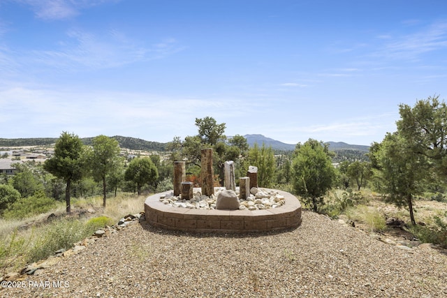 property view of mountains