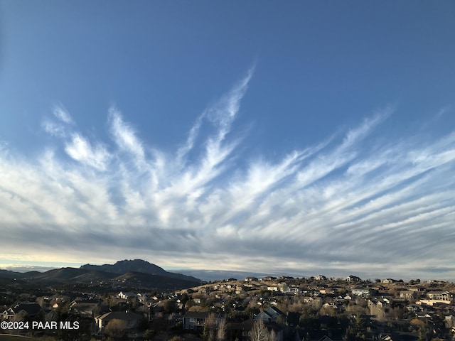 view of mountain feature