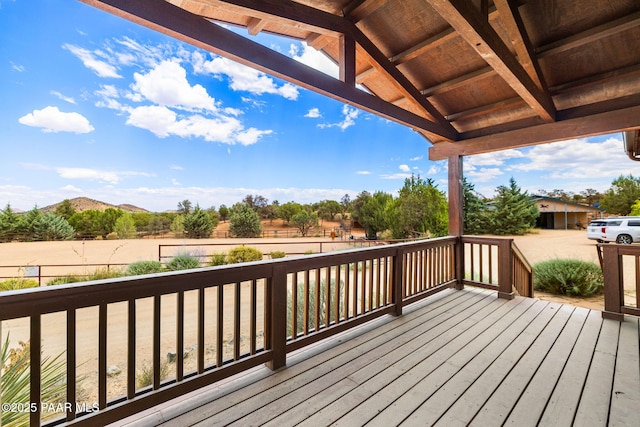 13225 N Bull Run Rd, Prescott, AZ 86305 - view of deck