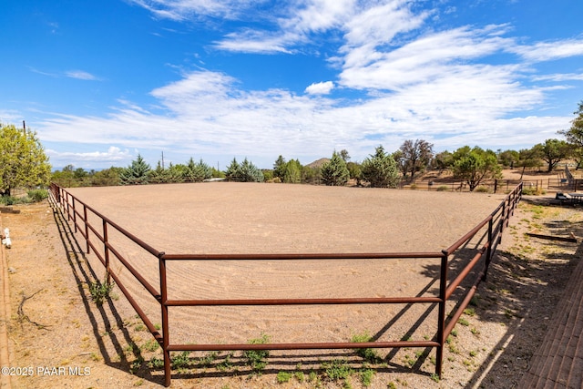 13225 N Bull Run Rd, Prescott, AZ 86305 - view of yard featuring an enclosed riding area