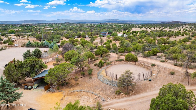 13225 N Bull Run Rd, Prescott, AZ 86305 - drone / aerial view of a mountainous background