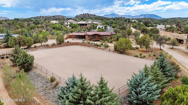 13225 N Bull Run Rd, Prescott, AZ 86305 - aerial view of mountains