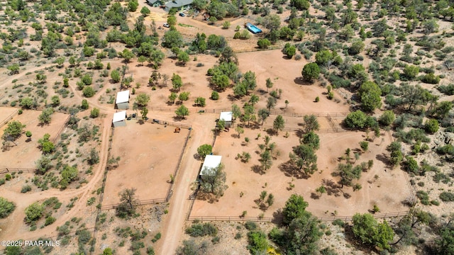 13225 N Bull Run Rd, Prescott, AZ 86305 - overview of rural landscape with a desert landscape