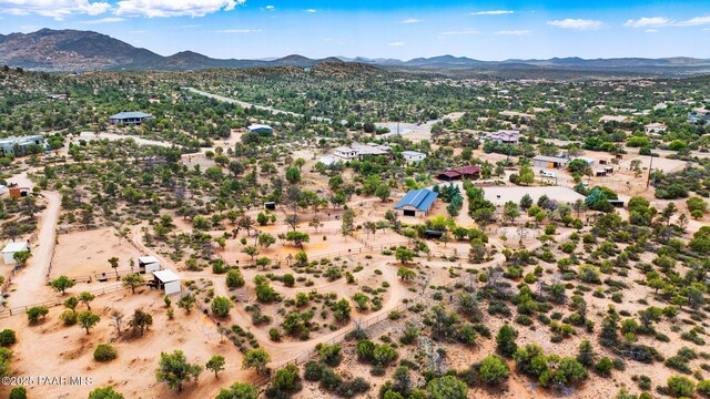 13225 N Bull Run Rd, Prescott, AZ 86305 - aerial view of a mountain backdrop